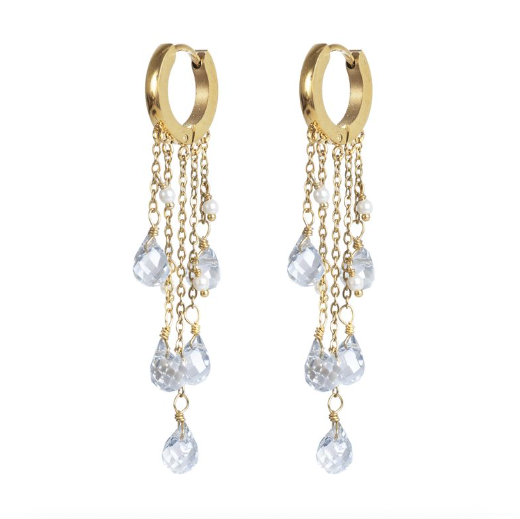 A&C - Nordic Jewellery Design - Lange øredobber, Skyfall, Tone Damli