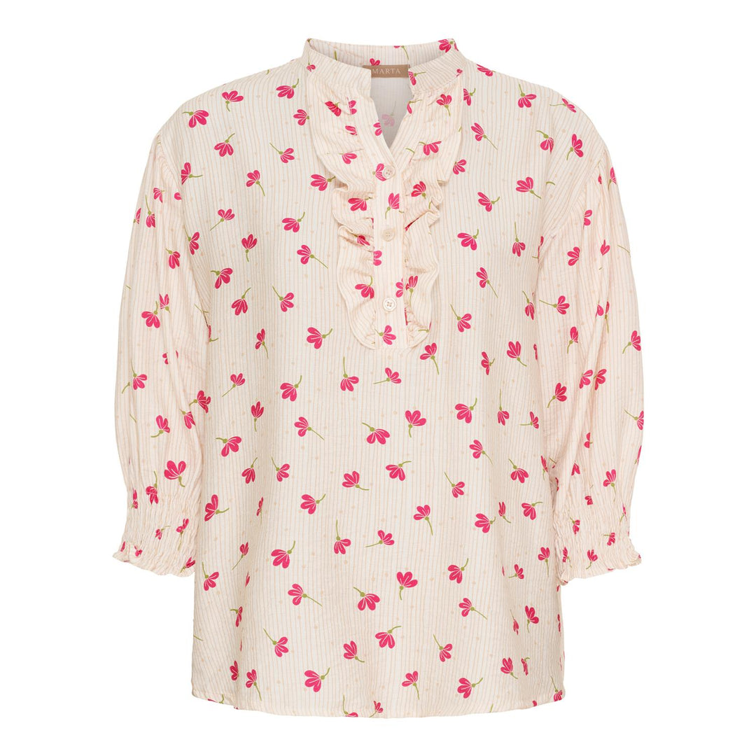 Marta Du Château - MDCCharlie skjorte/bluse med print