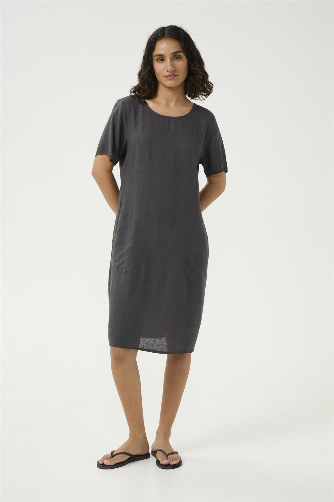 Kaffe Clothing - KAmilia kjole - Black Oyester