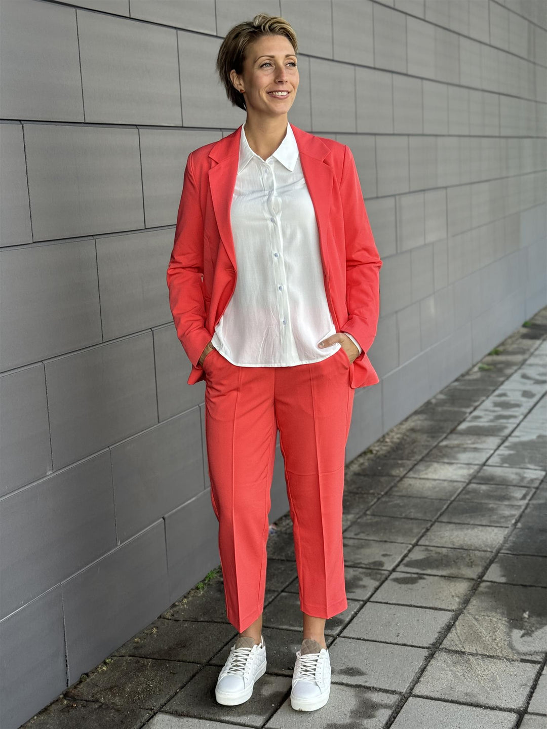 Kaffe Clothing - KAsakura Blazer - Cayenne