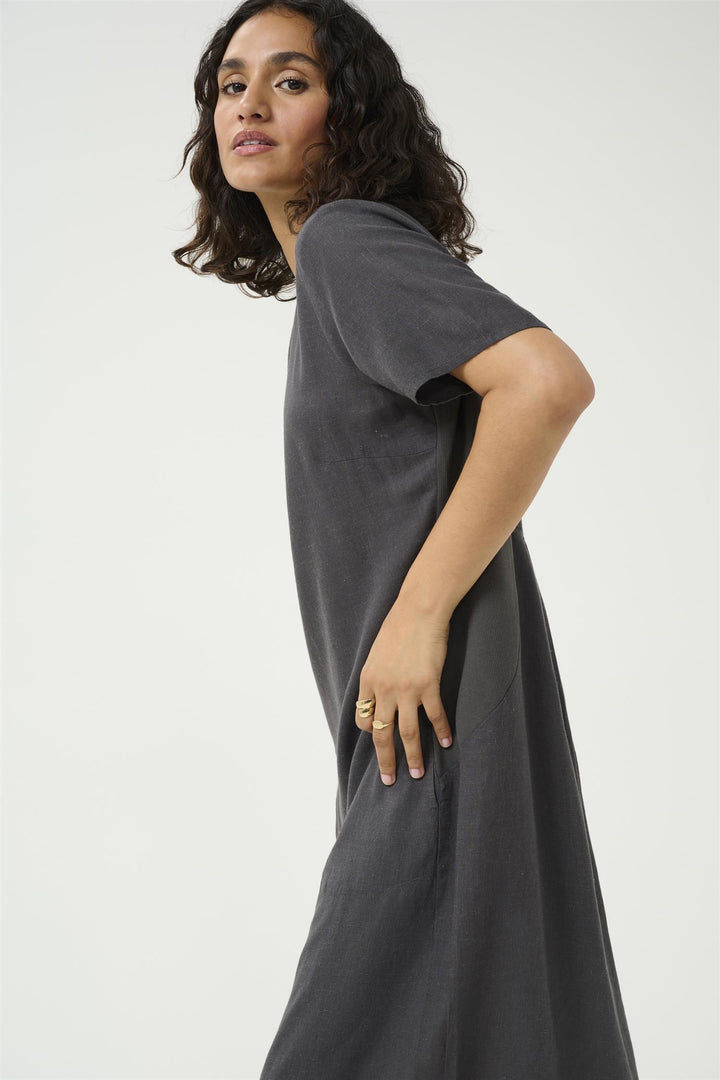 Kaffe Clothing - KAmilia kjole - Black Oyester
