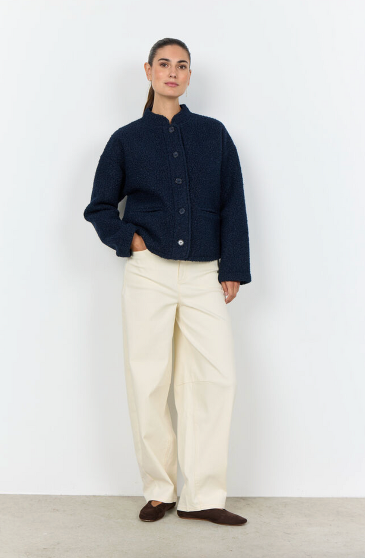 soyaconcept - SC-Shaima 1 - kort teddyjakke
