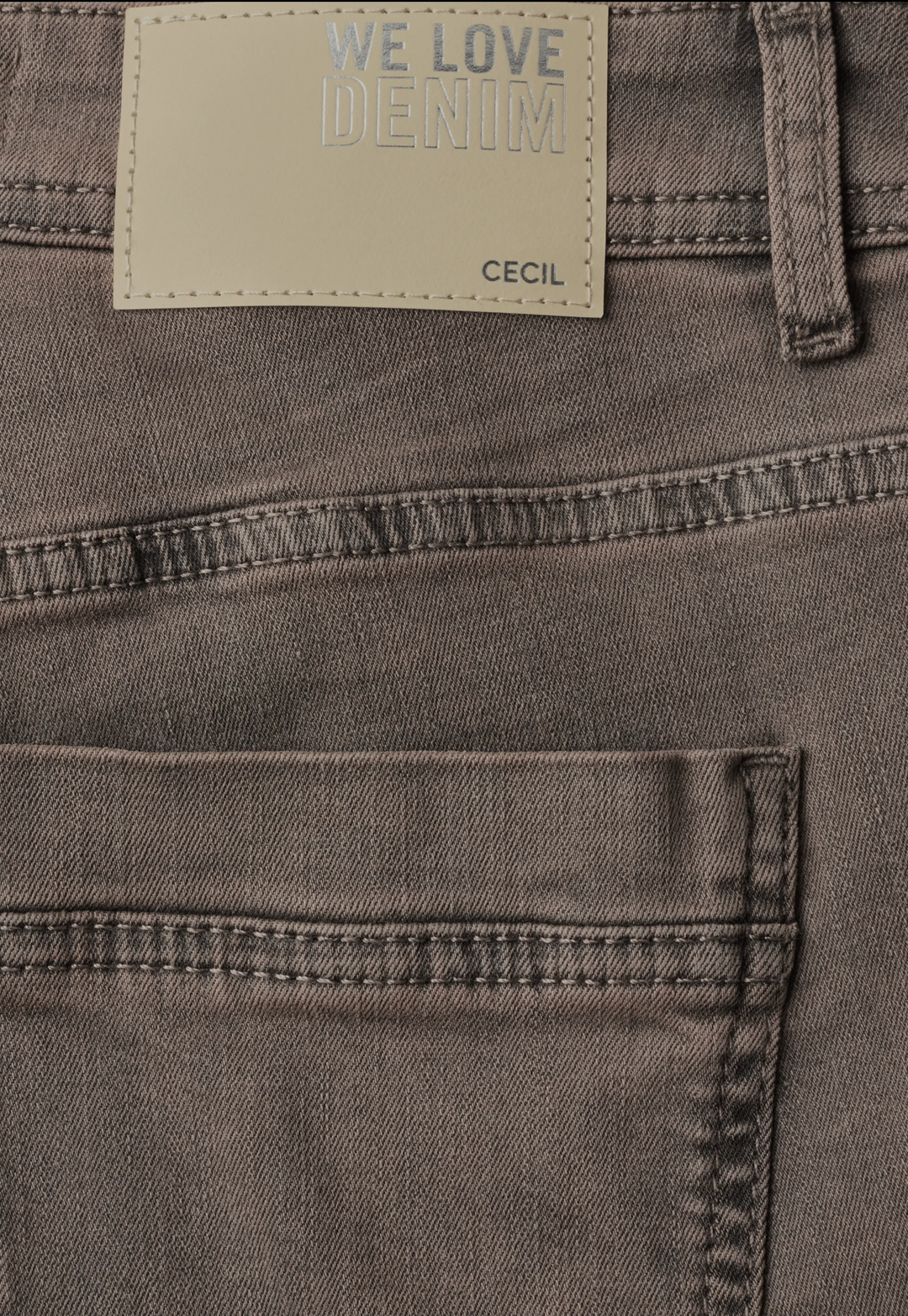 Cecil - Scarlett Barrel Bukse - Mocha Brown