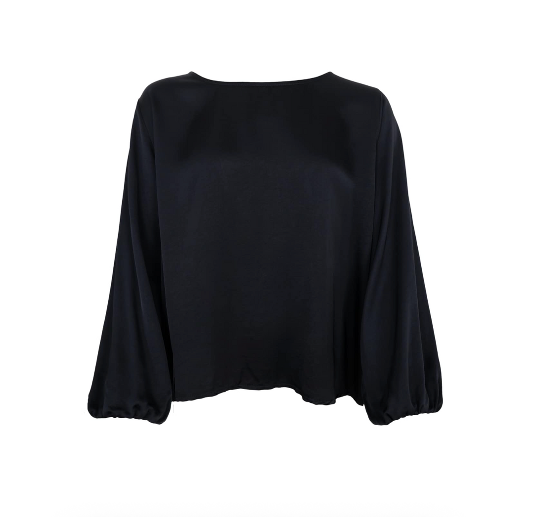 Black Colour - BCMABEL - Langarmet Bluse