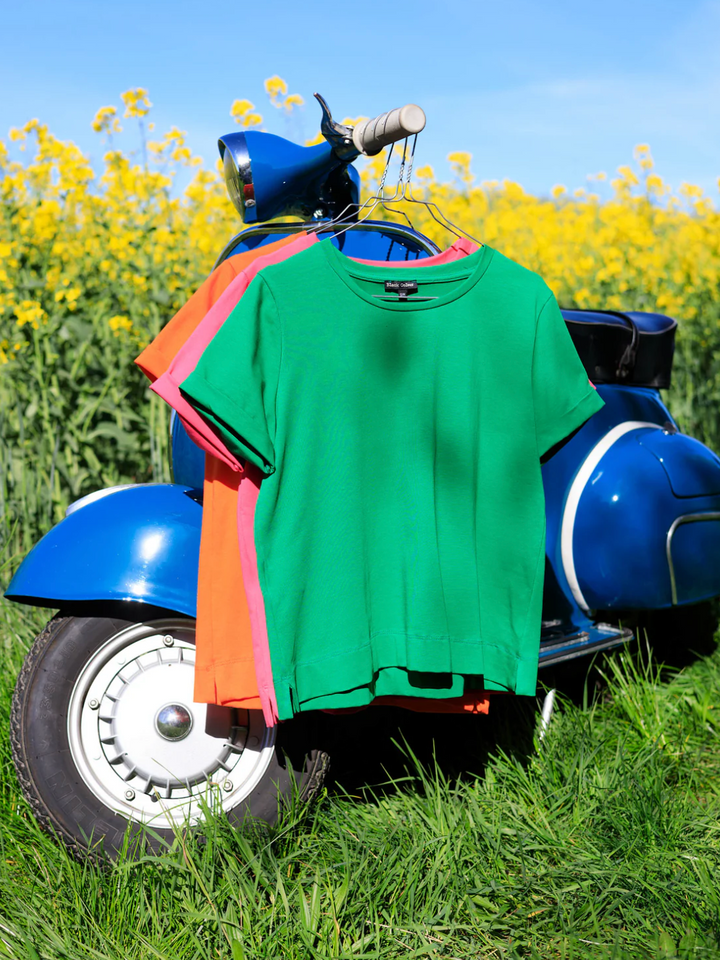 Black Colour - BCMAY SS TEE - Oransje