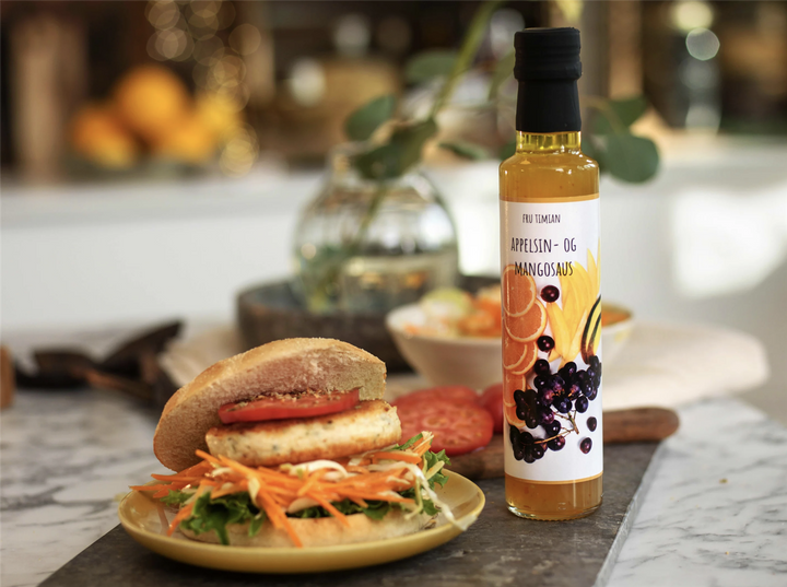 Fru Timian - Salatdressing med appelsin og mango 250ml