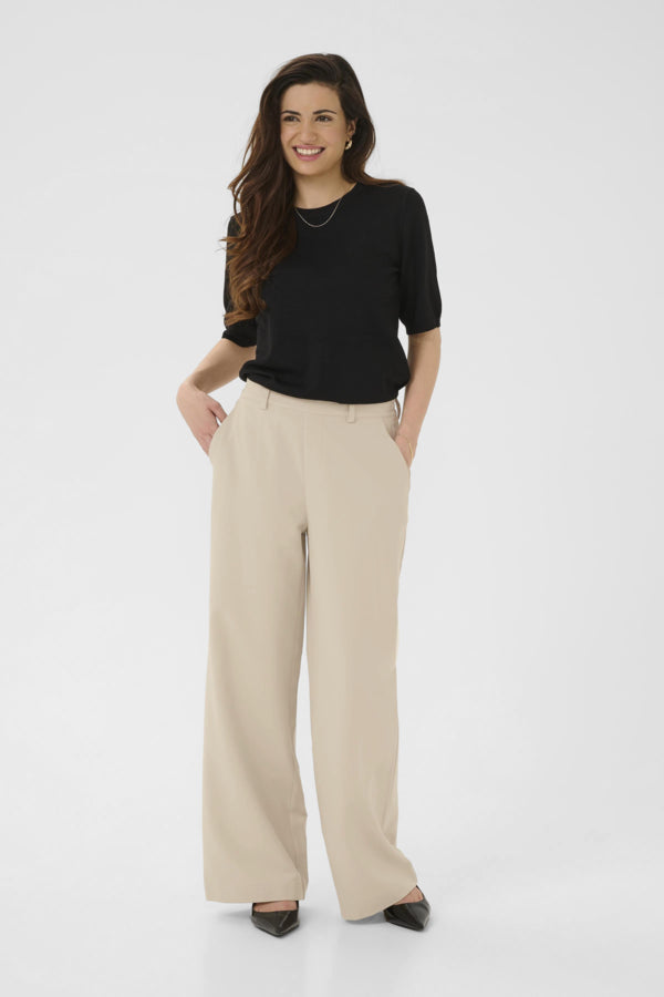 Kaffe Clothing - KAvalley bukser - Feather Gray