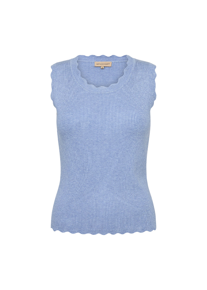 soyaconcept - SCDollie Topp - Lys Blå