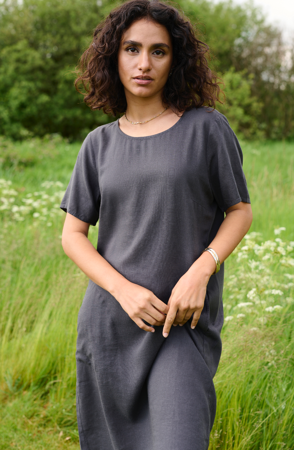 Kaffe Clothing - KAmilia kjole - Black Oyester