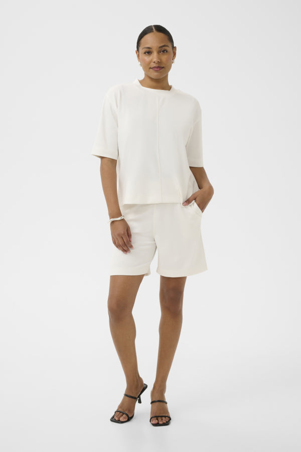 Kaffe Clothing - KAannie T-Skjorte - Hvit