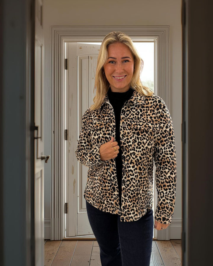 soyaconcept - SC-OWENA 4 Skjorte med leopardprint
