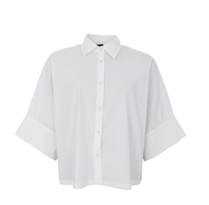 Black Colour - BCDavina loose skjorte - Hvit