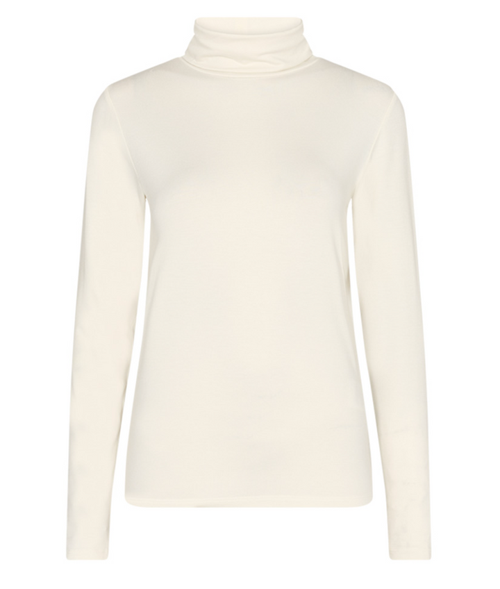 Freequent - FQLIANA Genser med høyhals - Offwhite