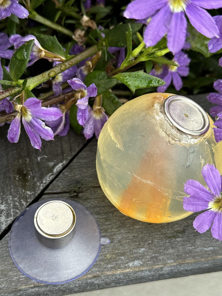 Stone Soap Spa - Såpeholder med sugekopp og magnet