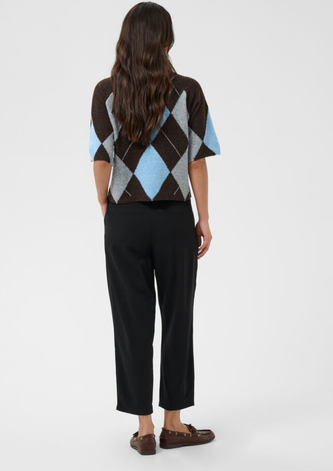 Kaffe Clothing - KAwilla Strikket Genser med Kort Arm