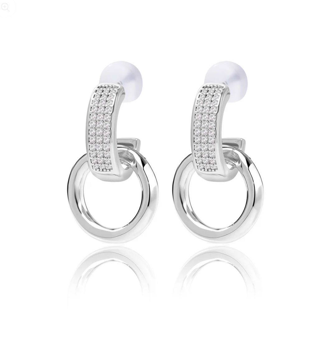 NORA Norway - Althea ear SilverSilver - Hoops - sølv