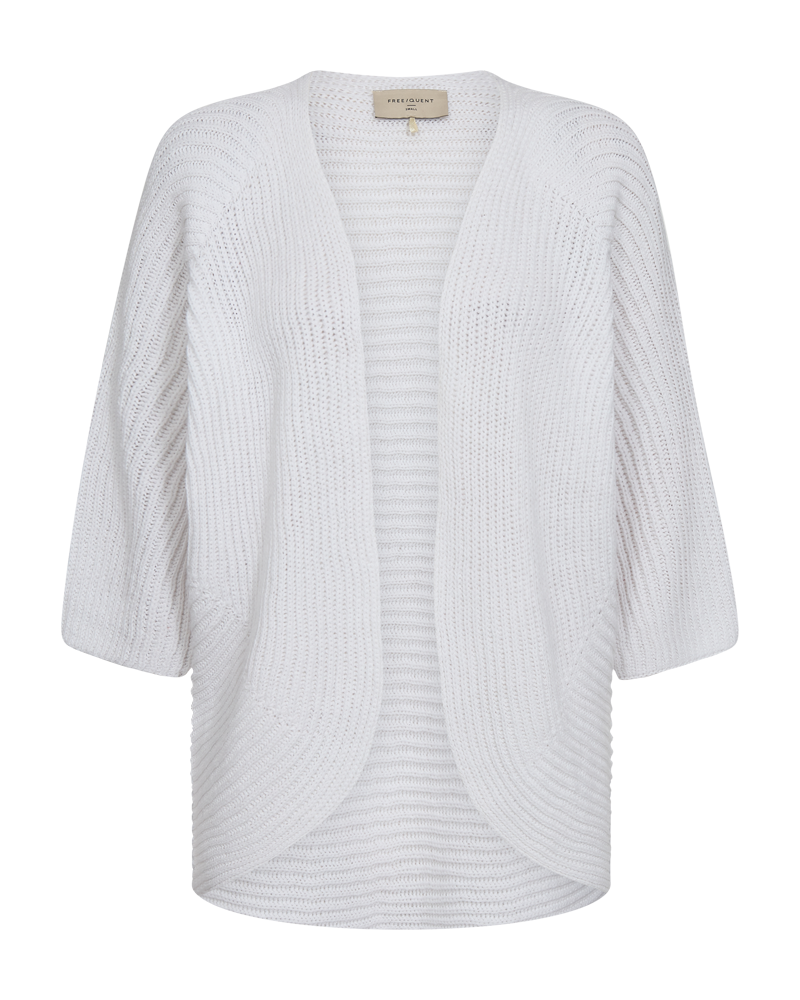 Freequent - FQCOTLA-Cardigan - Brilliant white