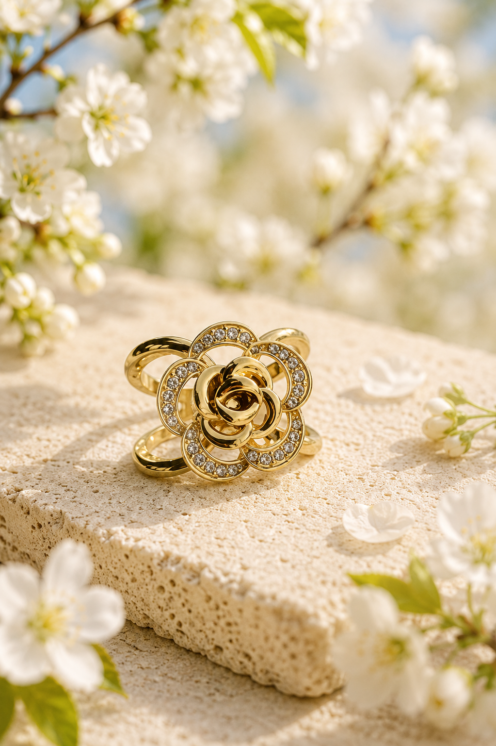 NORA Norway - Skjerf ring - Rose