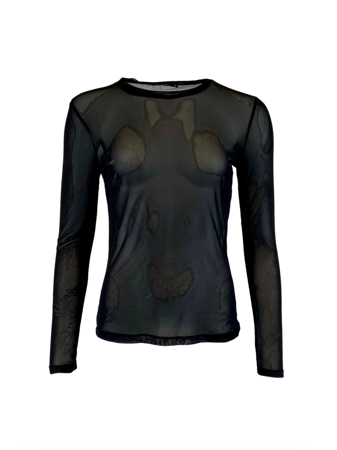 Black Colour - BCANNIE Meshbluse - Sort