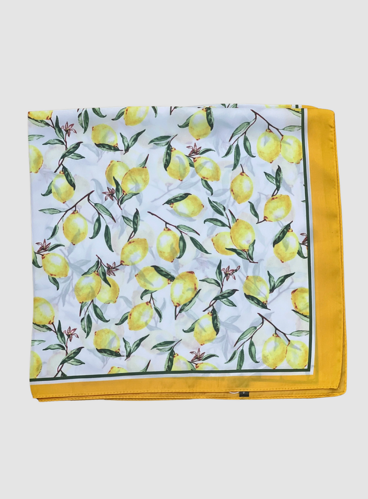 NORA Norway - Bandana skjerf  - Summer capri yellow