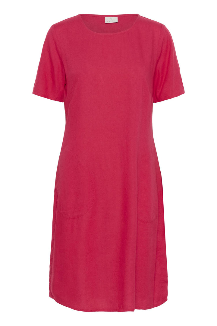 Kaffe Clothing - KAmilia kjole - Rasberry