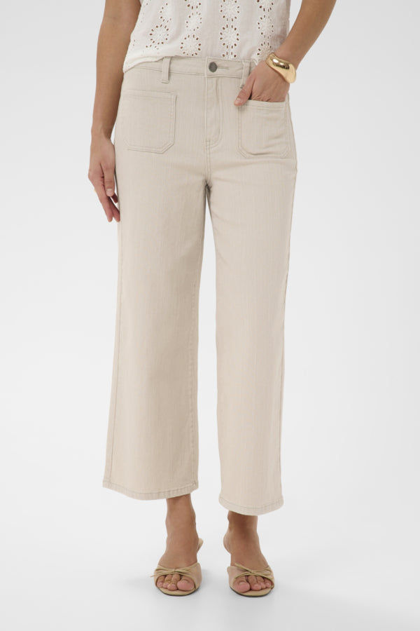 Kaffe Clothing - KAbrooke cropped HW Jeans