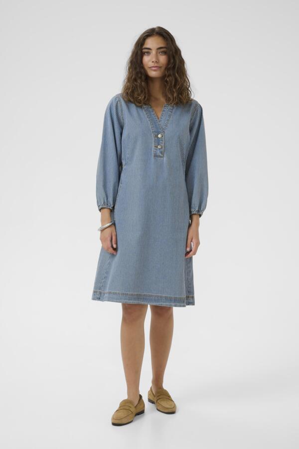 Culture - CUayna 3/4 sleeve kjole