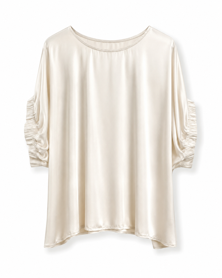 Black Colour - BCMABEL Bluse - Off-White