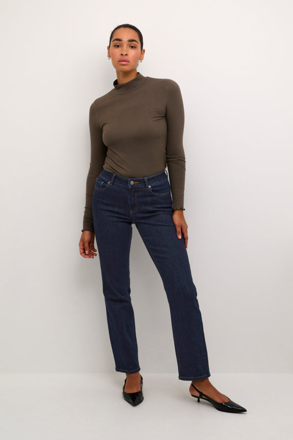 Kaffe Clothing - KASinem Straight Jeans - Dark unwashed blue