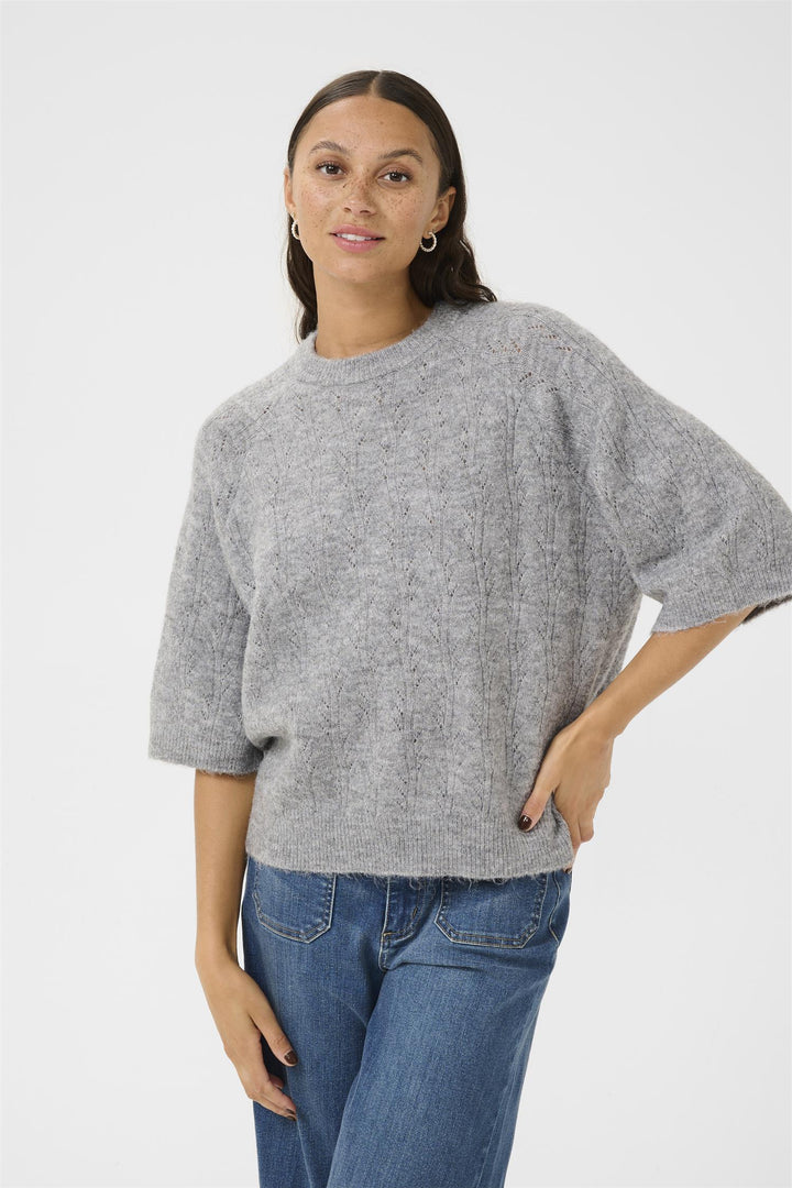Kaffe Clothing - KAtella Genser med 3/4 Armlengde