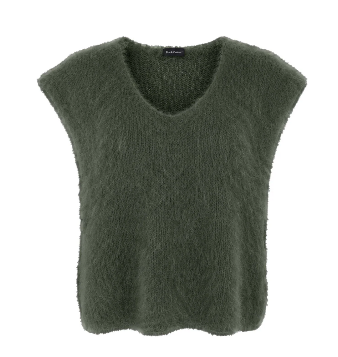 Black Colour - BCBJOERK Vest - Army