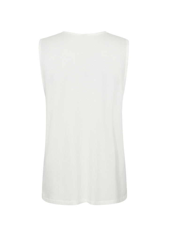 soyaconcept - SC-Marica Singlet med Blonde - Offwhite