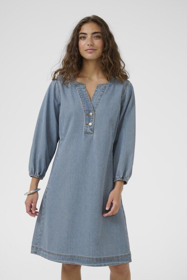 Culture - CUayna 3/4 sleeve kjole