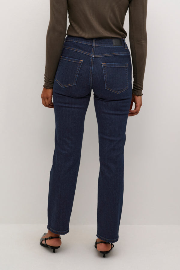 Kaffe Clothing - KASinem Straight Jeans - Dark unwashed blue