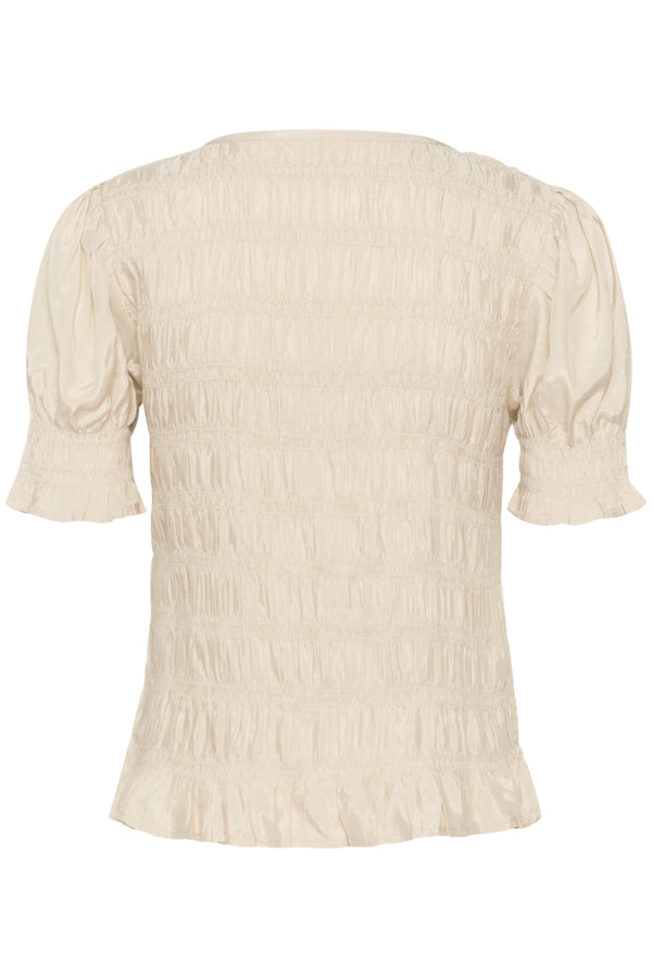 Cream - CRhenva O-Neck Bluse - Ancient Scroll