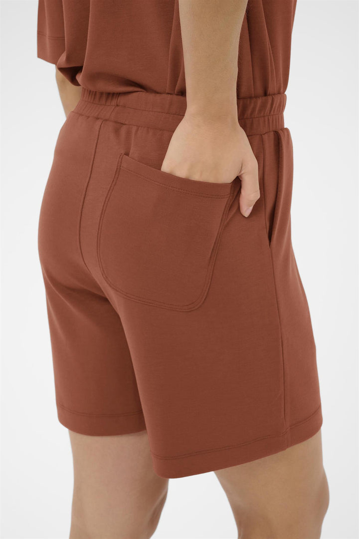 Kaffe Clothing - KAannie Jersey Shorts - Brun