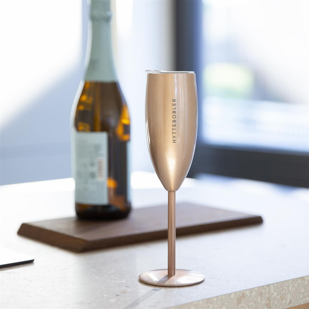 Pictureit - Termo - Champagneglass- Hyttebobler