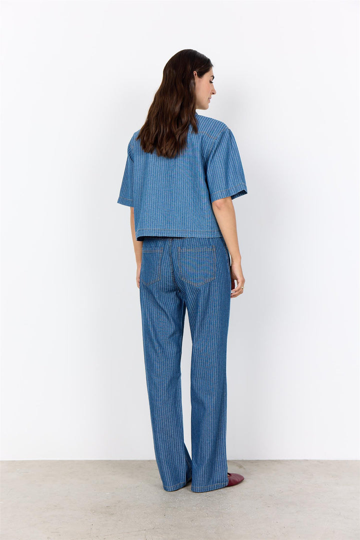 soyaconcept - SC-CAISHO 1 - Denimskjorte med striper