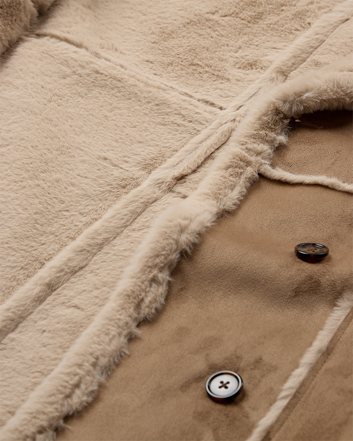 Freequent - FQLAMSE - JACKET - BROWN