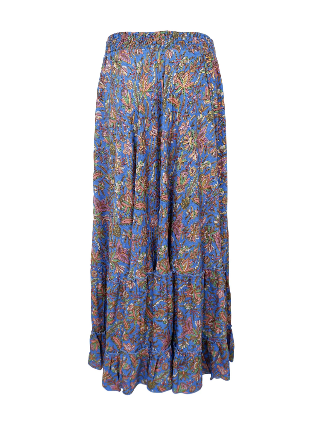 Black Colour - BCLUNA MAXI FRILL SKJØRT - Violet Blue