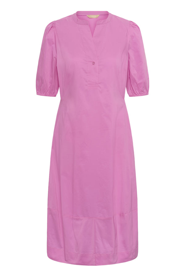 Culture - CUantoinett SS Placket Dress - Kjole