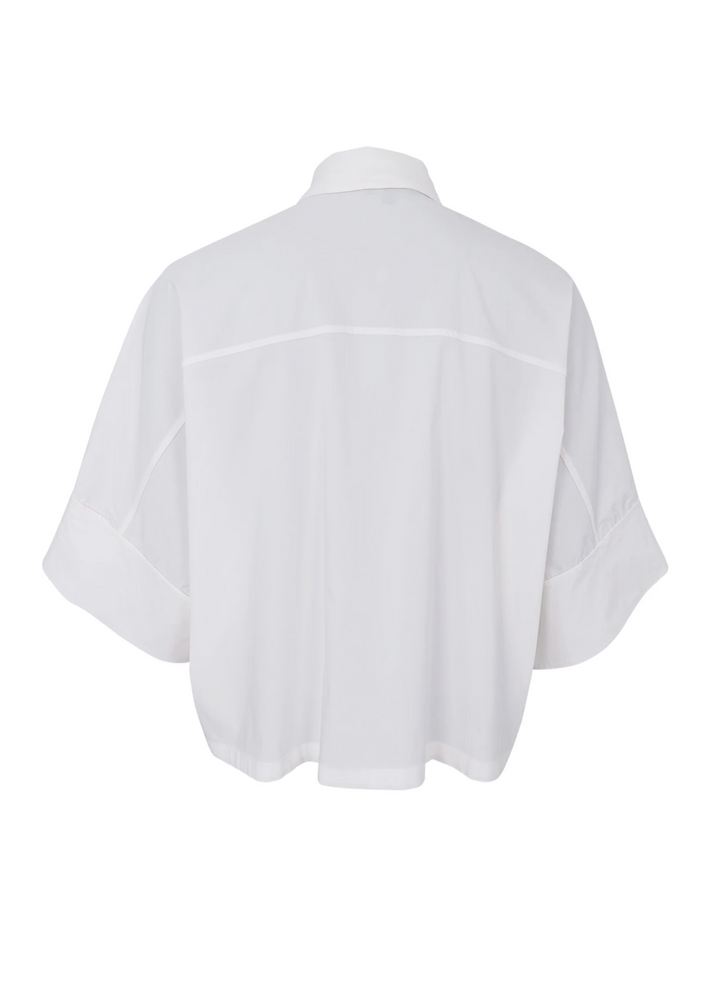 Black Colour - BCDavina loose skjorte - Hvit