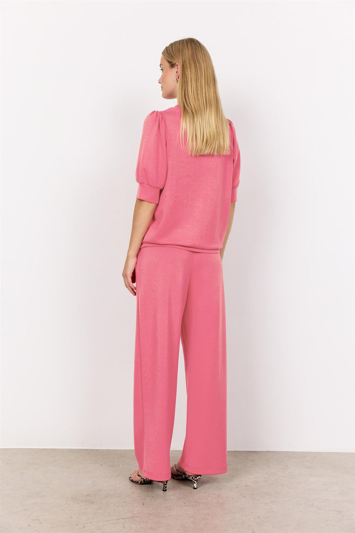 soyaconcept - SC-BANU 83 Genser med kort erm - Rosa
