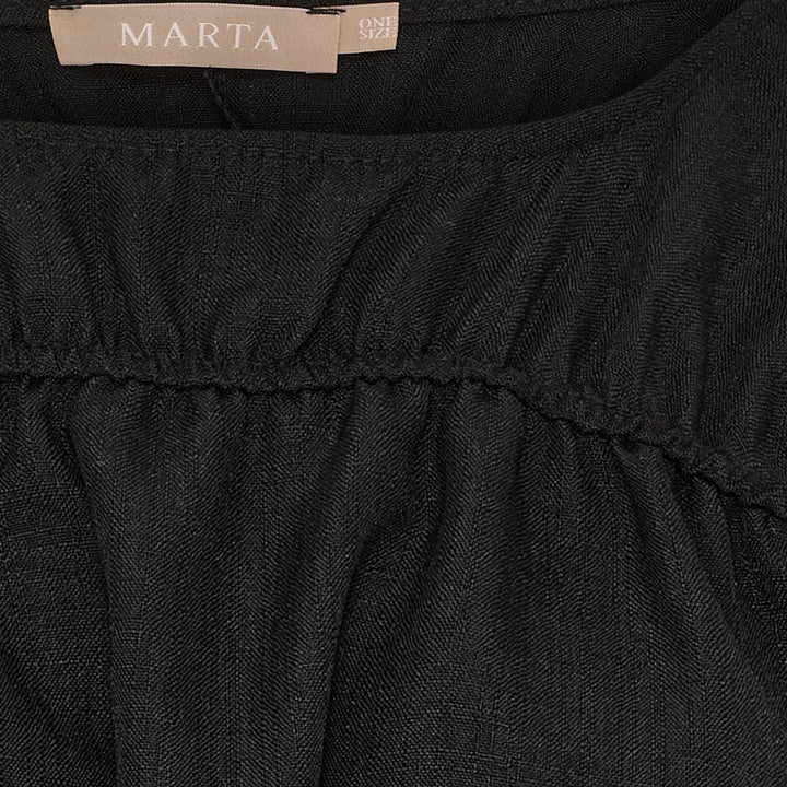 Marta Du Château - MDCsaffron Bluse - Sort