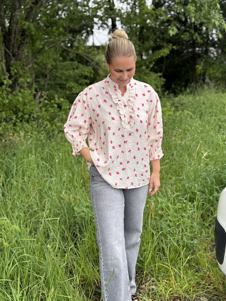 Marta Du Château - MDCCharlie skjorte/bluse med print