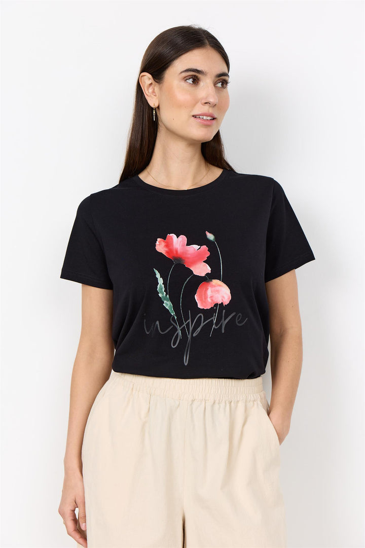 soyaconcept - SC-RINA FP 19 - T-skjorte med print
