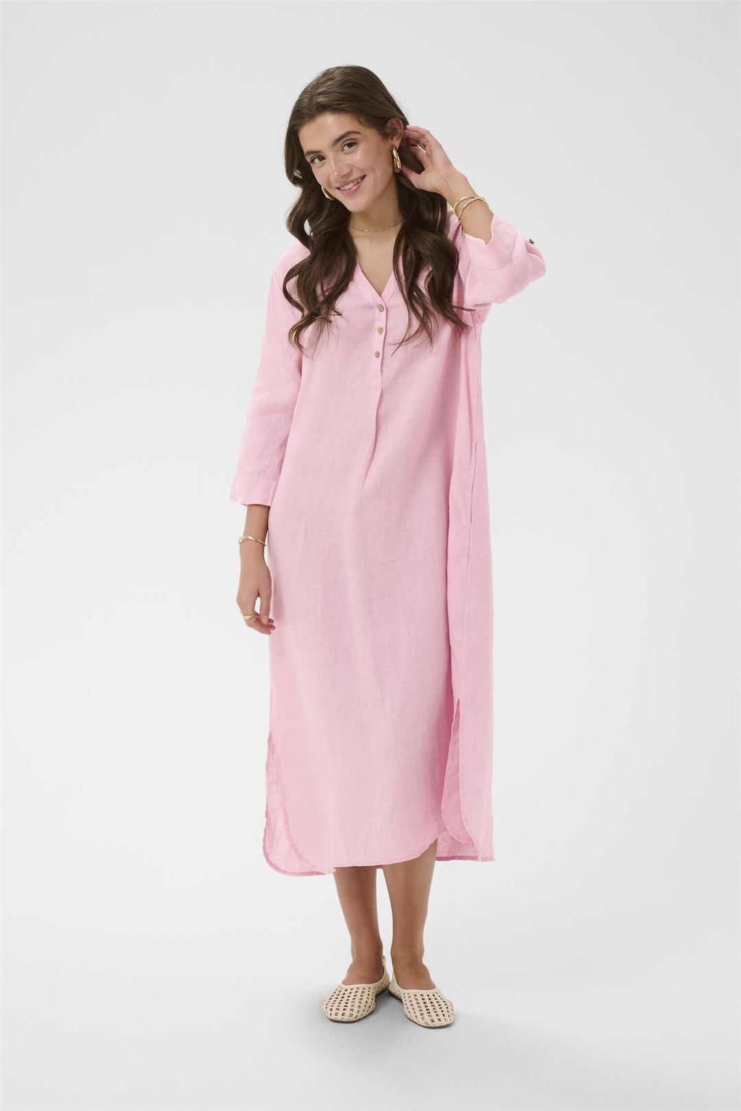 Cream - CRBellis Lang Kaftan Linkjole