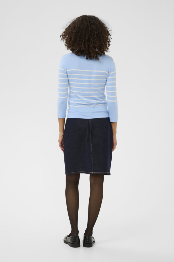 Kaffe Clothing - KAlizza Boatneck Stripete Genser