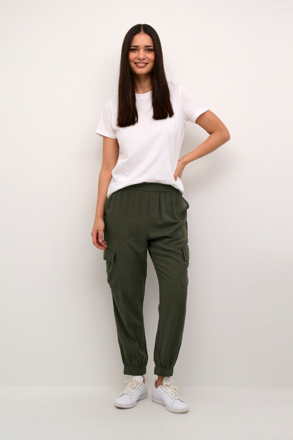 Kaffe Clothing - KAmilia cropped bukse