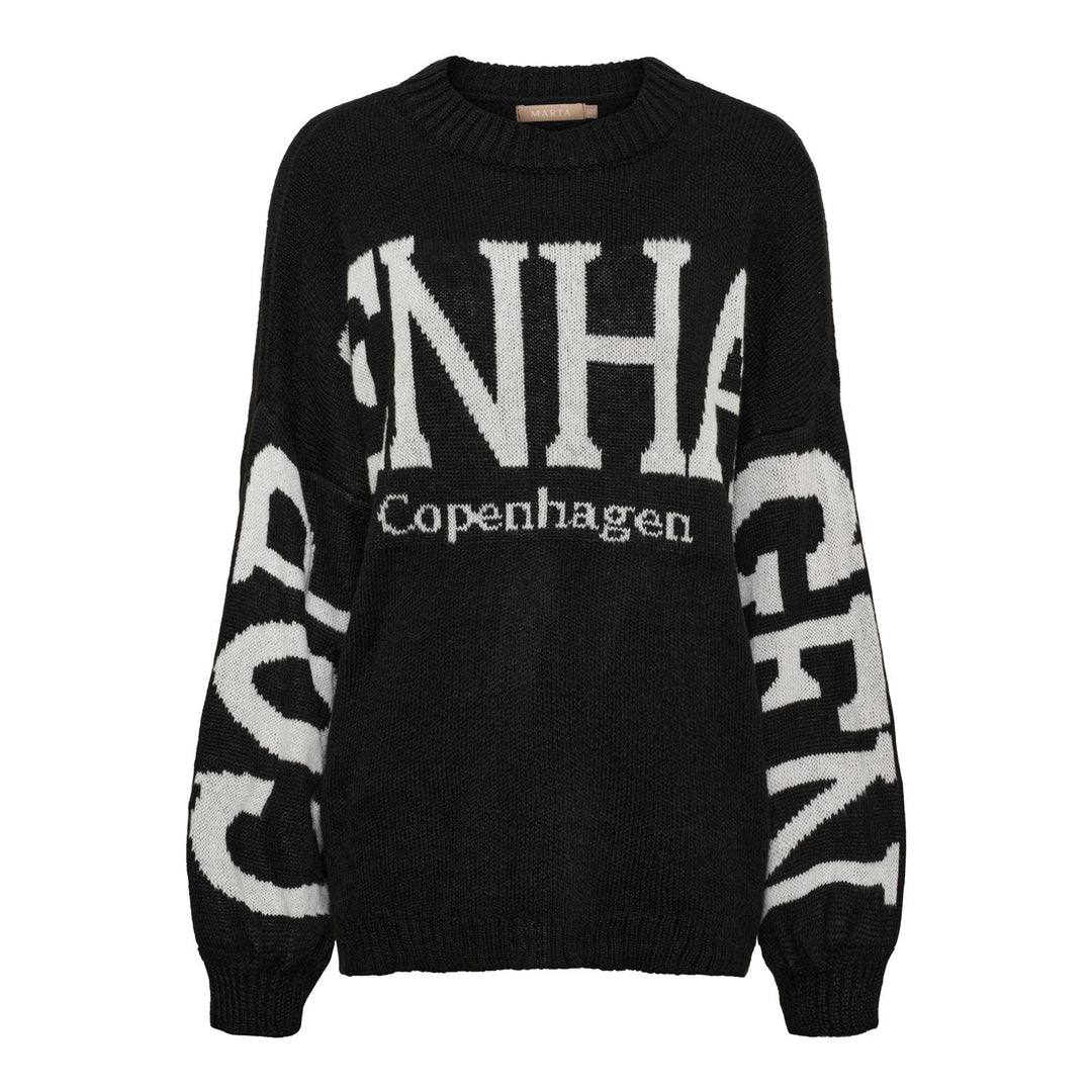 Marta Du Château - MDCaria Copenhagen Genser - Sort